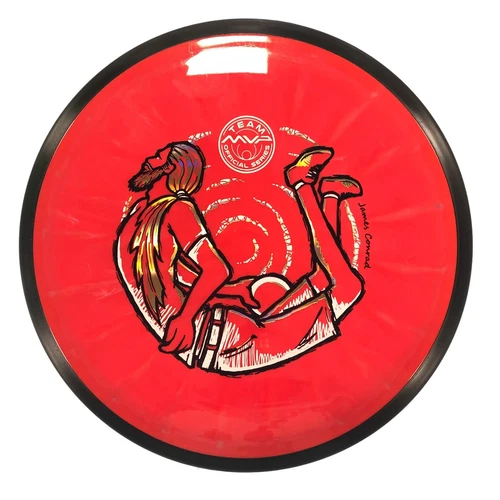 NEW DISC GOLF MVP NEUTRON BENDY JAMES CONRAD VOLT FAIRWAY DRIVER 173g RED