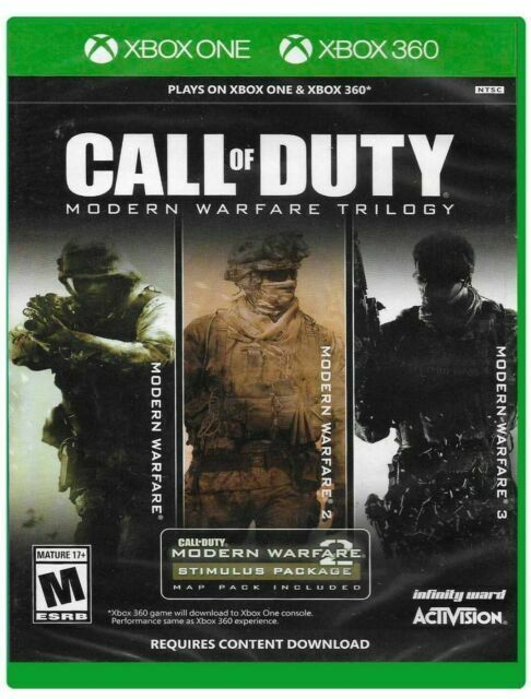 Call of Duty Modern Warfare Trilogy Collection Xbox One / Xbox 360