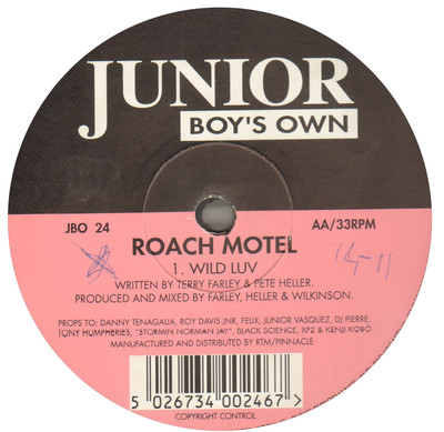 Roach Motel - Happy Bizzness/Wild Luv - 1994 JUNIOR Boy's Eigenen UK - Jbo 24