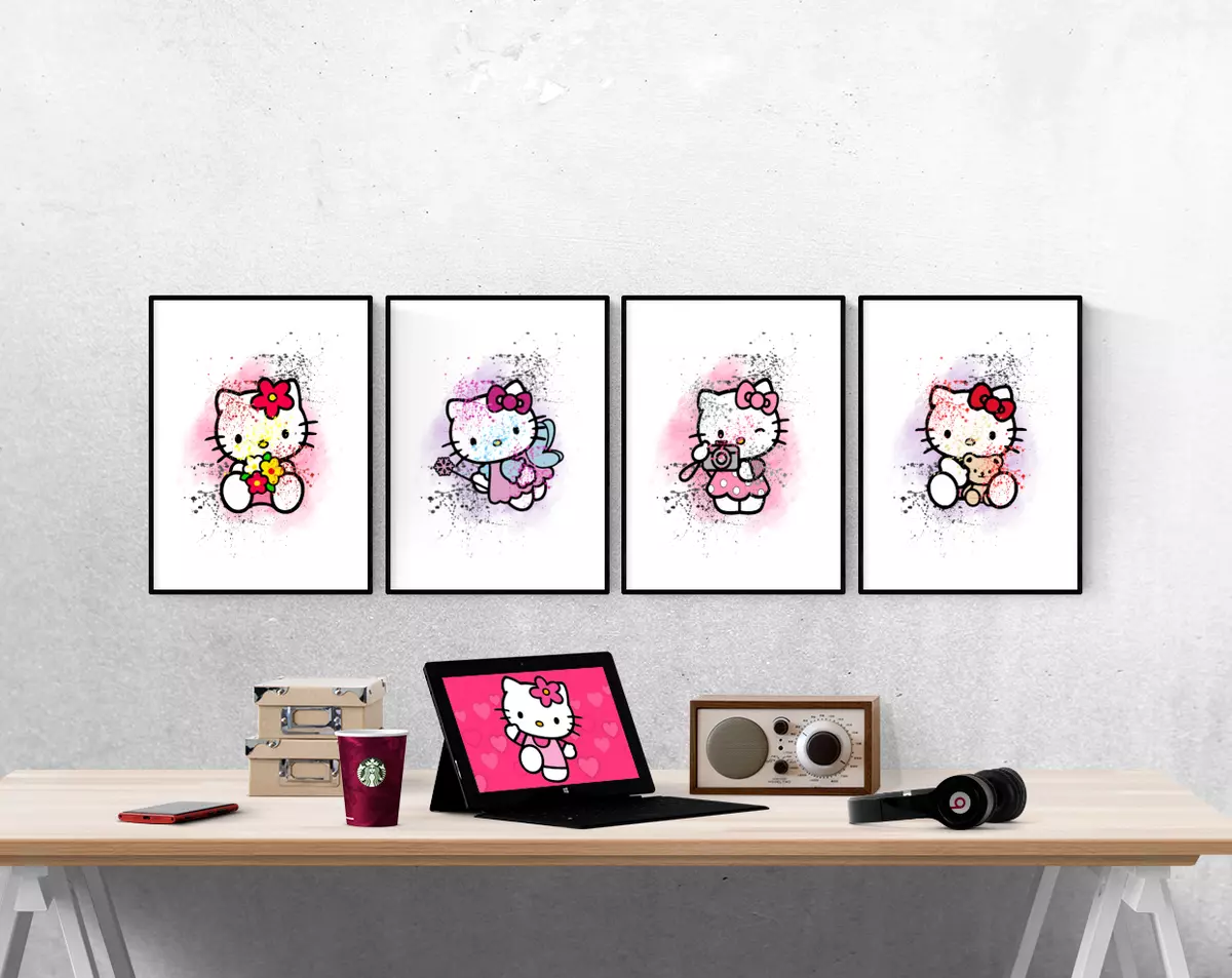 Poster HELLO KITTY - ballerina, Wall Art, Gifts & Merchandise