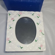 International Silver Company Porcelain Photo Album 4x6 junk Journal NEW IN BOX