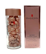 Elizabeth Arden Retinol Ceramide Capsule line Erasing Night Serum 60 Ct Boxed