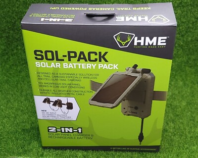Hme Solar Power Panel Plug Size HME Solar Panel/Battery Auxiliary
