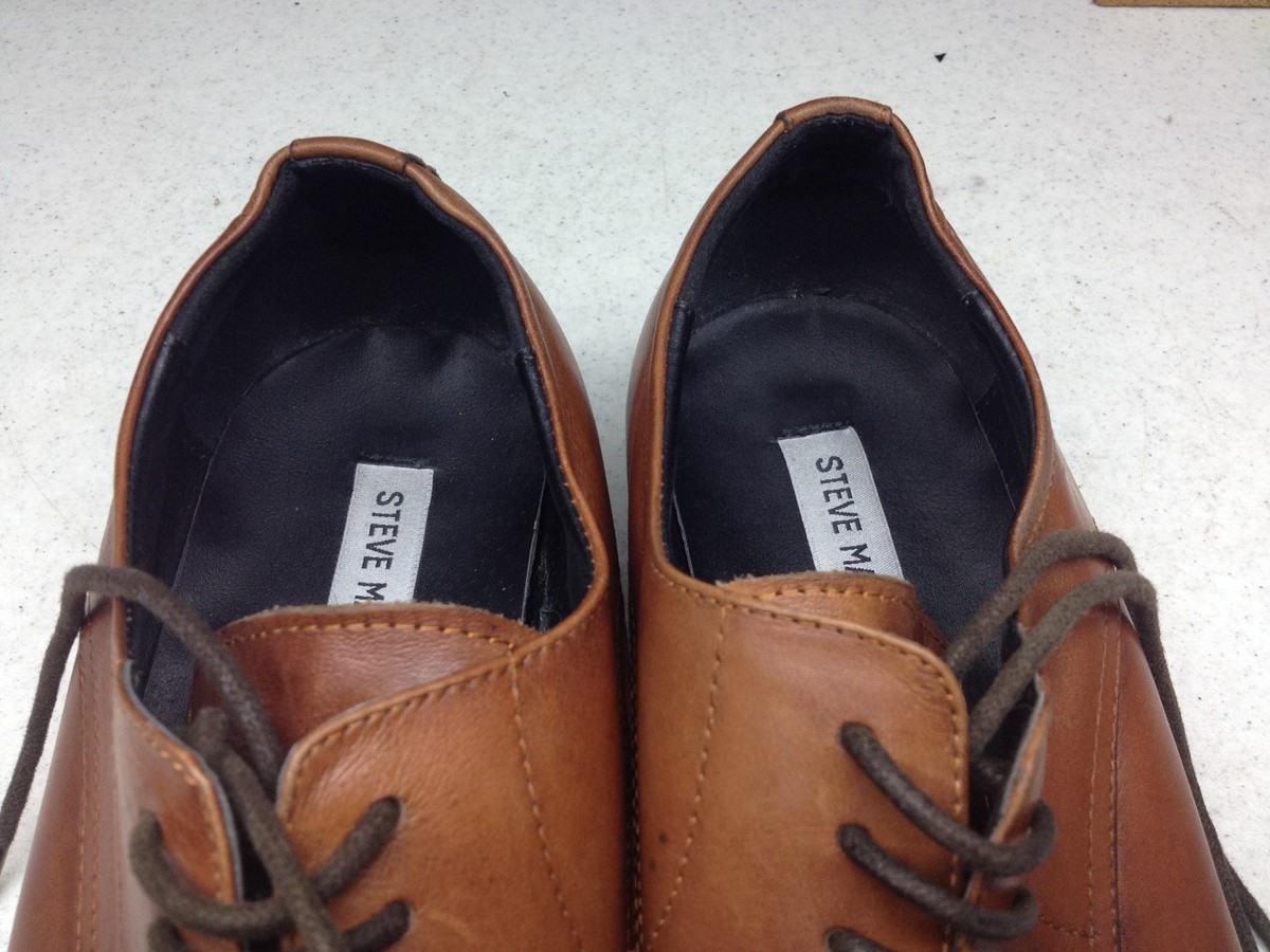 Steve Madden Jonah Cognac Leather Oxford (Men’s) Amazon.com | Madden Men main image 3