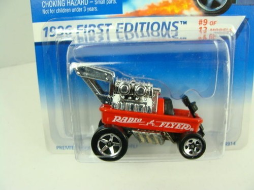 hot wheels radio flyer wagon