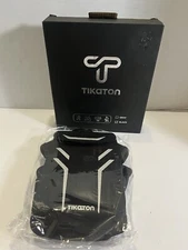 Tikaton Running Vest. Lightweight. Adjustable Band. Pockets. Black