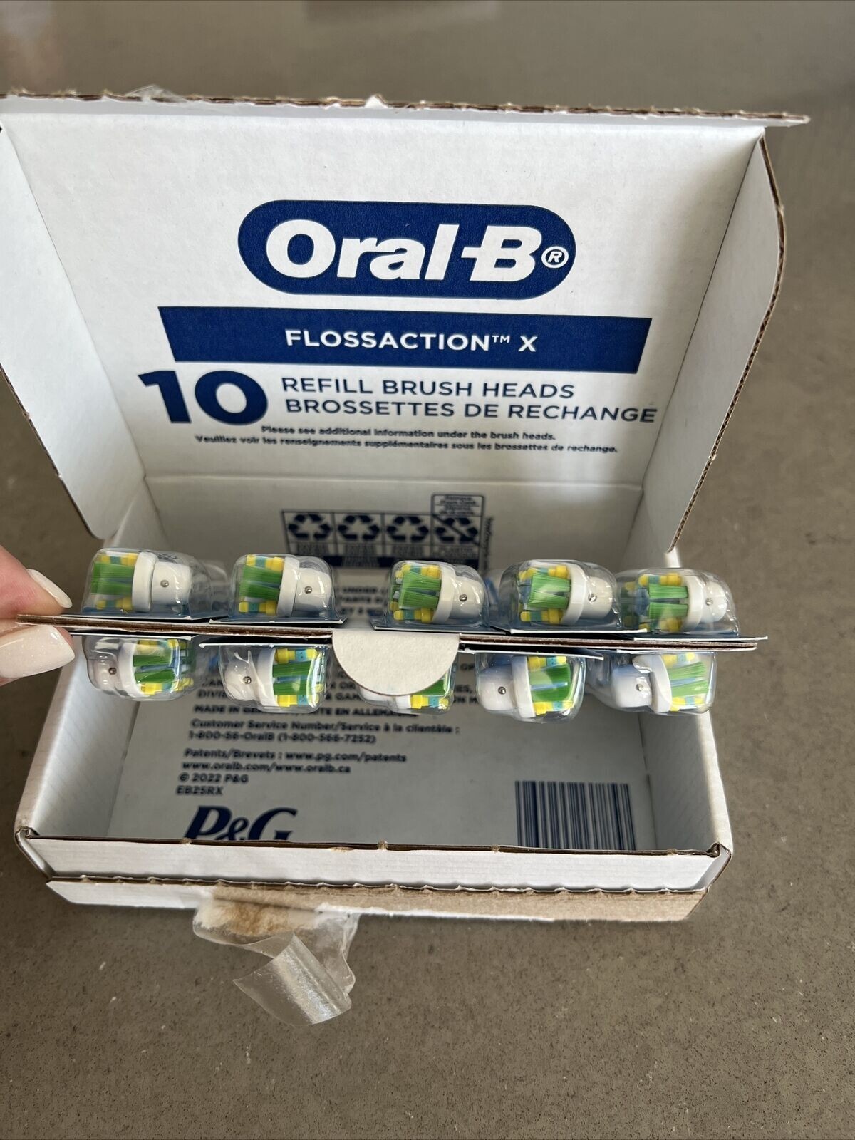 Oral-B FlossAction X Electric Toothbrush Replacement Brush H