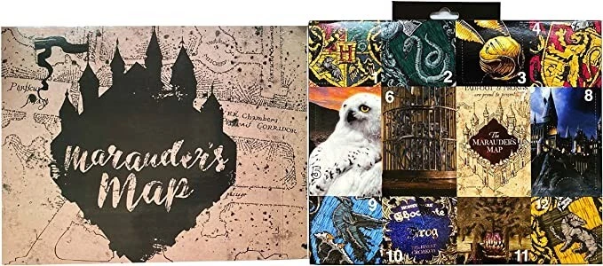 Harry Potter Women's Christmas Gift Set 12 Days of Socks 8 Low Cut 4 Crew - Image 3 of 4