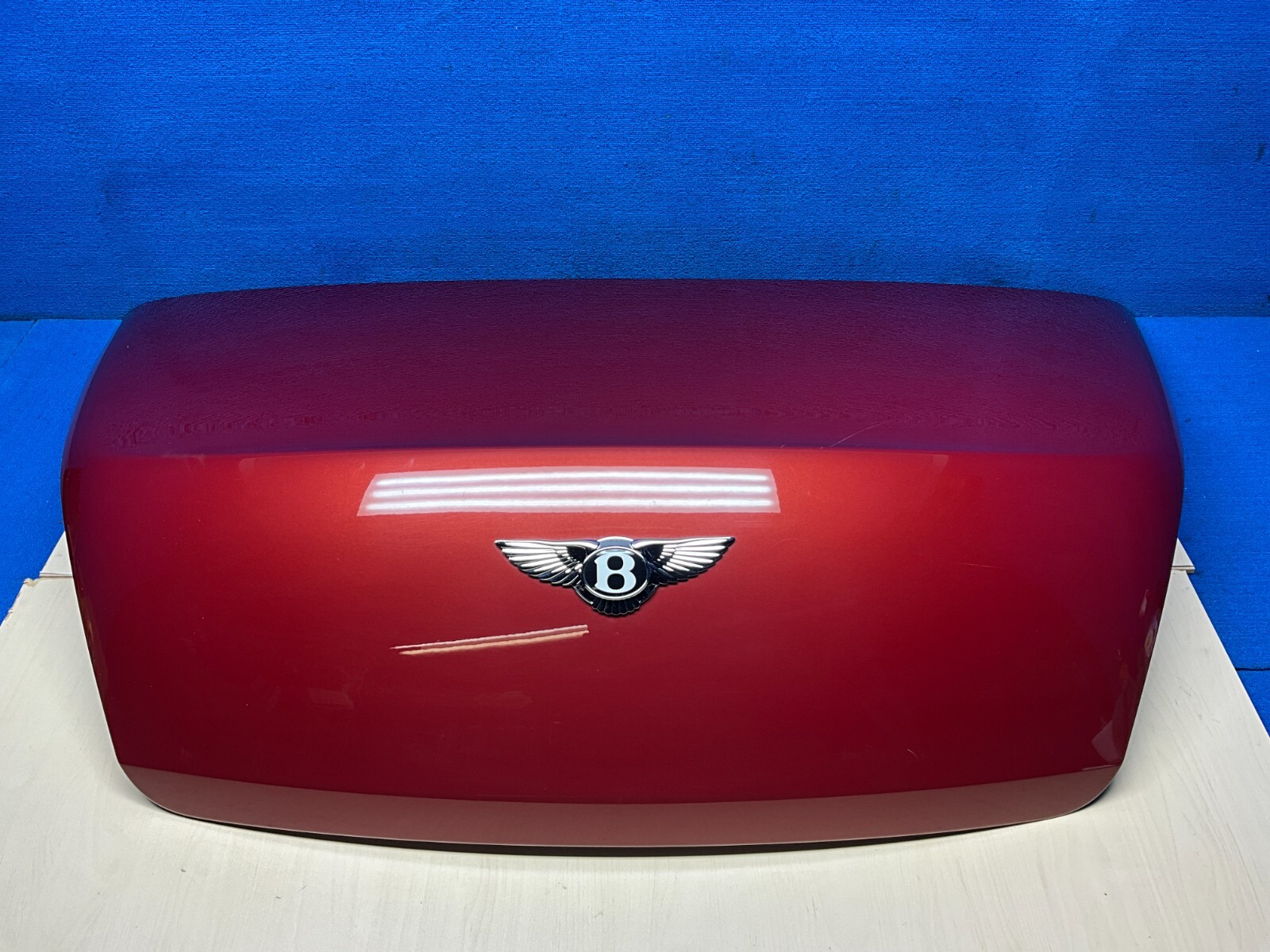 2007 - 2010 BENTLEY CONTINENTAL GTC TAILGATE TRUNK DECK LID RED OEM