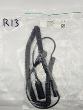 Invisio INV14675 Com Cable AJ-107 AP-136 VIC-3 Adaptor black coiled 1300mm *R13*