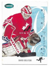 David Belitksi 1994-95 Parkhurst SE #251 Program of Excellence Hockey Card