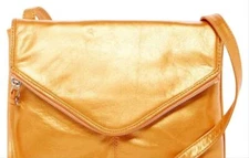 Hobo Adelle Vintage Leather Crossbody Messenger Bag. Color- Radiance. Free Ship.