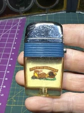 RARE Vtg Scripto VU Lighter UNITED STATES NAVY MSTS Order of the Golden Dragon