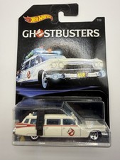 Hot Wheels Ghostbusters Ecto-1 30th Anniversary 7/8 Black Card 1:64 Diecast