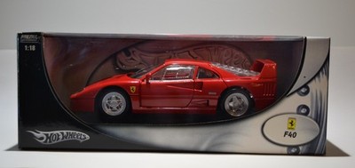 1:18 Hot Wheels 1989 Ferrari F40 Red HTF Very Rare 23911 not