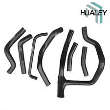 hualey Black Silicone radiator coolant hose for HONDA XRV750 XRV 750 AFRICA TWIN