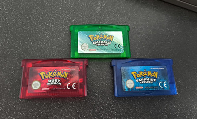 Pokémon Ruby/Sapphire/Emerald Version GBA Module PAL Original