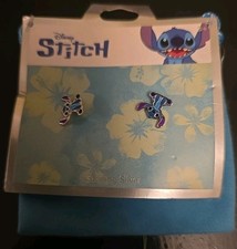 DISNEY Pixar Lilo Stitch Sterling Silver Earrings Set/Pair - NEON TUESDAY