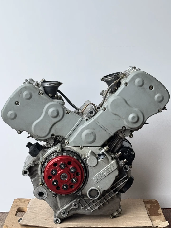 DUCATI 996R 2001 COMPLETE ENGINE 998R 998S 998 SANDCAST CASE 916 996 998 748 - Image 4 of 4