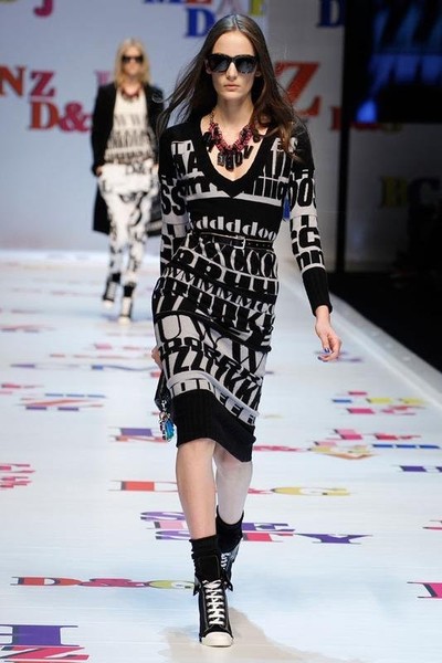 Women Dolce & Gabbana Dress Silver Jacquard 38