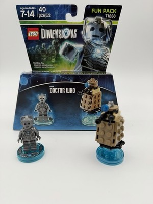 Lego Dimensions Doctor Who Cyberman And Dalek Fun Pack 71238 Nice