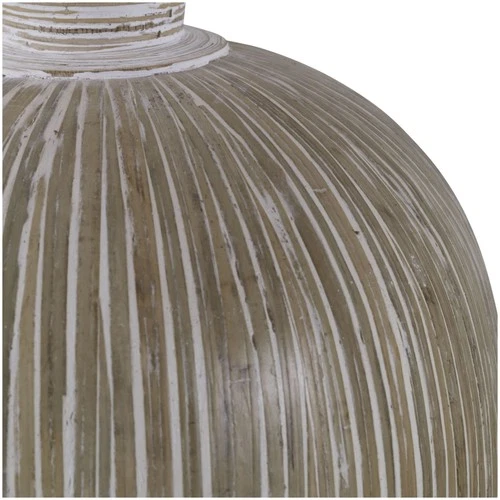 Uttermost 17990 Islander 16" Tall Terracotta and Bamboo Vase - - White - Picture 3 of 3