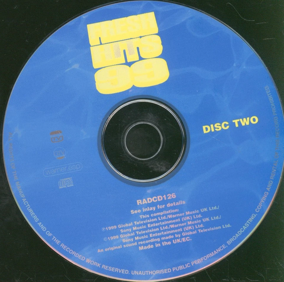 Verschiedene Künstler Fresh Hits 99 Doppel-CD Europa Global Television 1999 CD - Bild 4 von 4