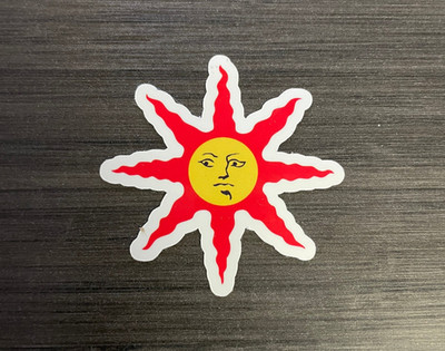 Dark Souls Stickers Gray Wolf Sif Seigmeyer of Catarina Solaire Sun You Chose