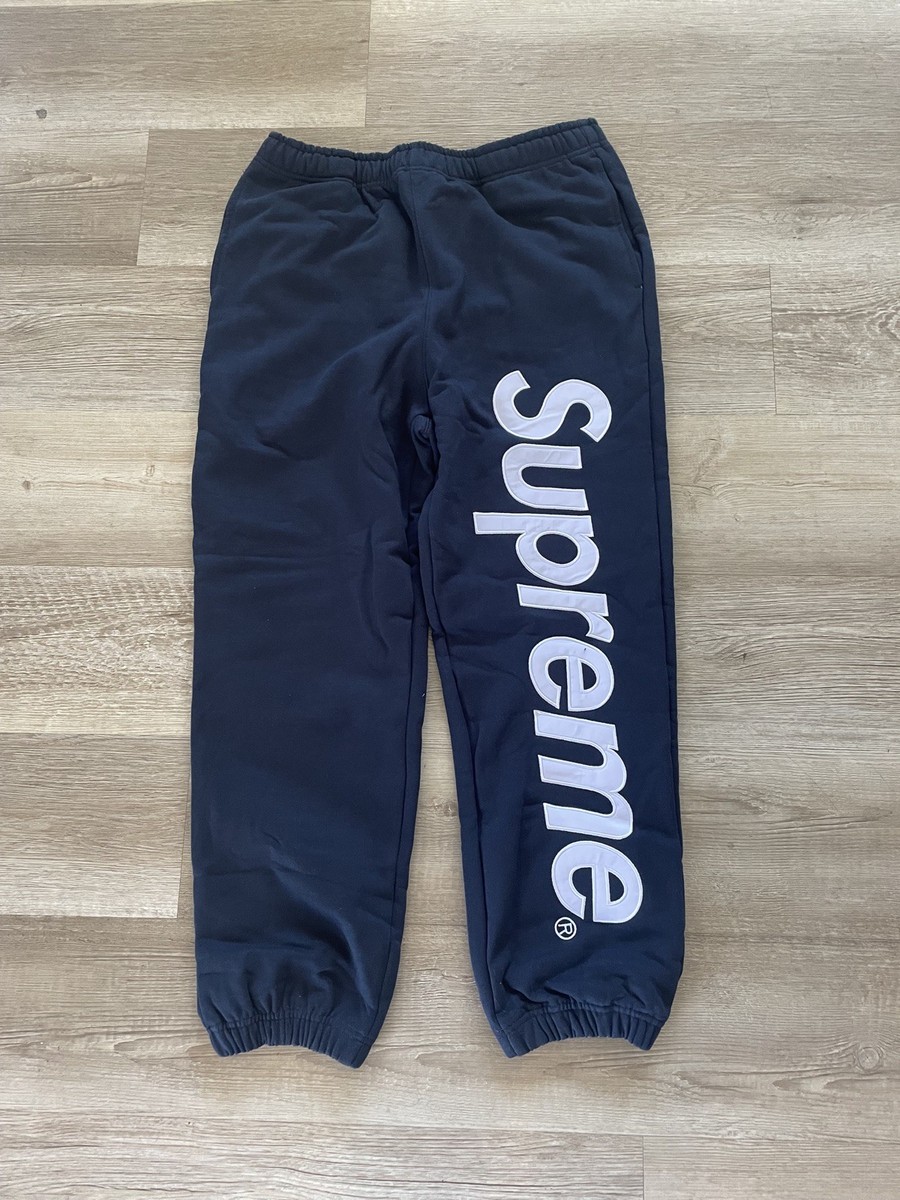 Supreme Satin Applique Sweatpant 