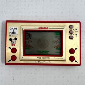 [Poor Condition] LSI Game Dr. DENTAL Bandai Nintendo Game & Watch Mickey Mouse