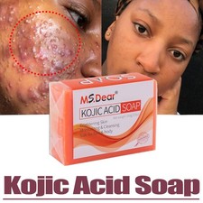 Kojic Acid Soap Dark Skin Whitening Bleaching Lightening Brightening Face  Body