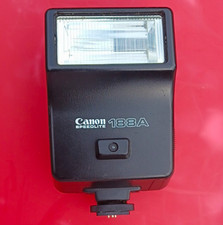 Canon Speedlite 188A Shoe Mount Hot Shoe Flash Auto Exposure GN18