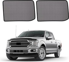 F150 2015-2020 Rear Side Window Privacy Shades - Magnetic Installation, 2 PCS