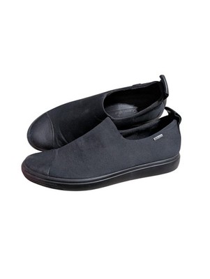 ECCO Women's Goretex Soft 7 GTX Slip-on Sneaker Comfort Shoes Black Size 9