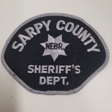 Sarpy County Nebraska Sheriff's Department patch
