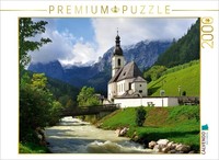 Calvendo Puzzle Malerwinkel Pfarrkirche St.Sebastian 2000 Teile Puzzle Quer | 20