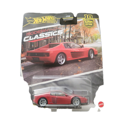 Hot Wheels Modern Classics Ferrari Testarossa 1:64 Diecast Red