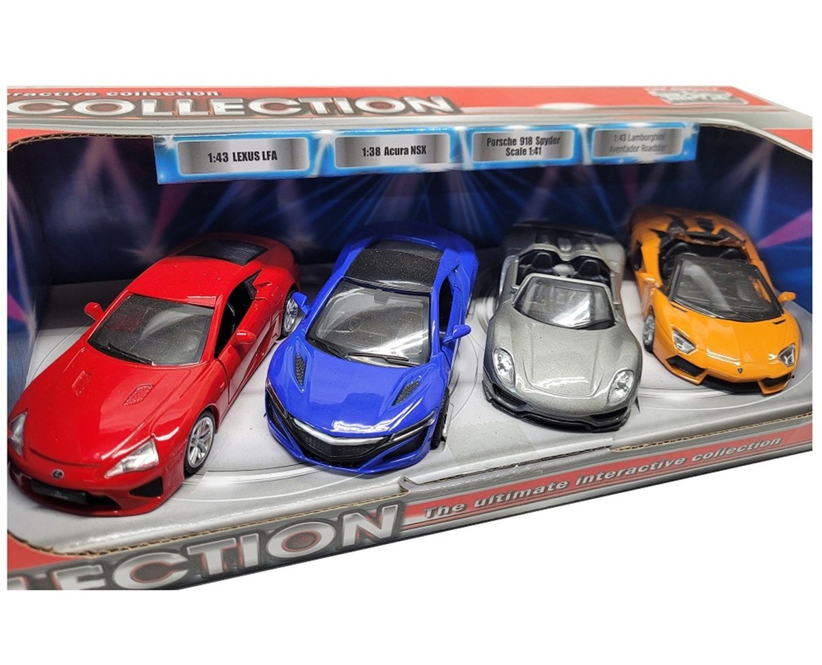 MSZ Vroom Tech Auto Show Collection Doors Open 8 Pack Die