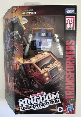 Transformers Kingdom Huffer complete Hasbro WFC Deluxe Generations