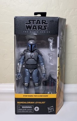 Star Wars Black Series Mandalorian Loyalist 6'' Action Figure Clone Wars Hasbro