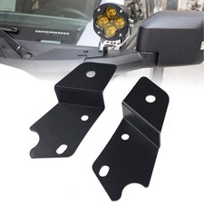 Bronco A-Pillar Light Mount Bracket Black