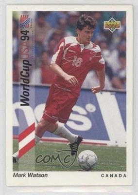 1993 Upper Deck World Cup 94 Preview English/Spanish Mark Watson #60 1cl0