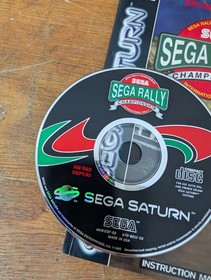 SEGA Rally Championship SEGA Saturn PAL UK Game Boxed Complete With Manual
