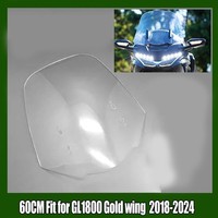 60Cm Motorrad Windschutz Passend FüR Honda GL1800 Goldwing Windscheibe