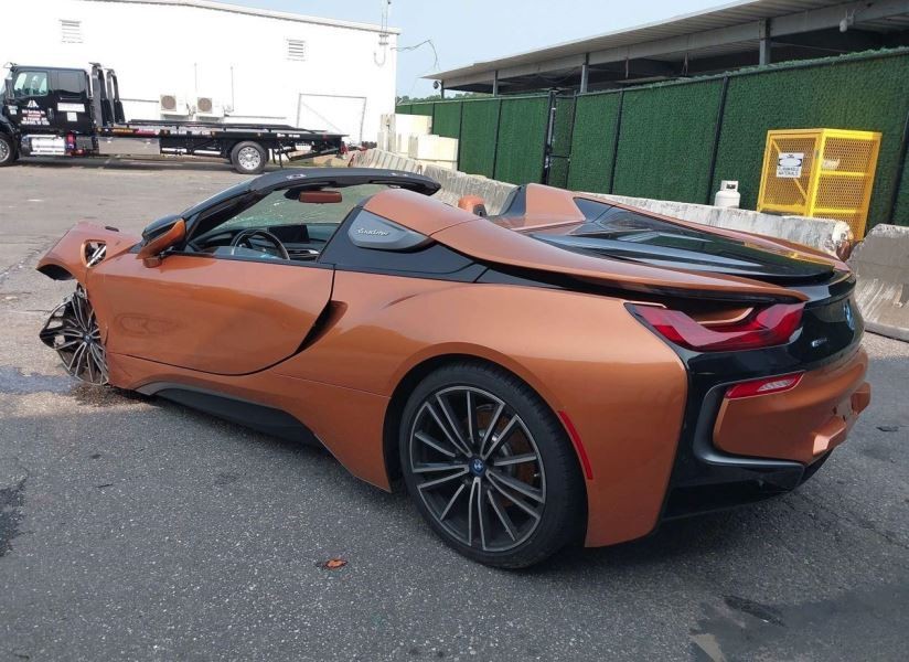 2019 BMW i8 ELECTRICAL FOLDING CONVERTIBLE  ROOF BLACK 1.5L AT -ROADSTER- 53665