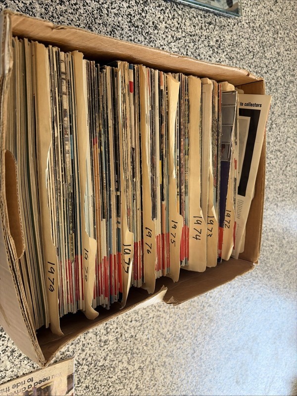 Trains magazines 1971-1979 Bundle