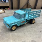 Vintage Turquoise Tonka Farm Dump Truck Missing Gate