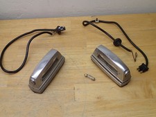 Mercedes Vintage License Plate Lights Maybe 280 Se W108 Rough Pair Mercedes Vintage License Plate Lights Maybe 280 Se W108 Rough Pair