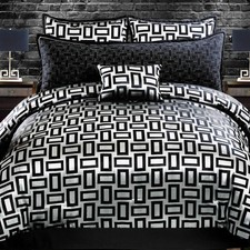 Riverbrook Home Elegant Collection Comforter Set, King, Kacy - Graphite/Black...