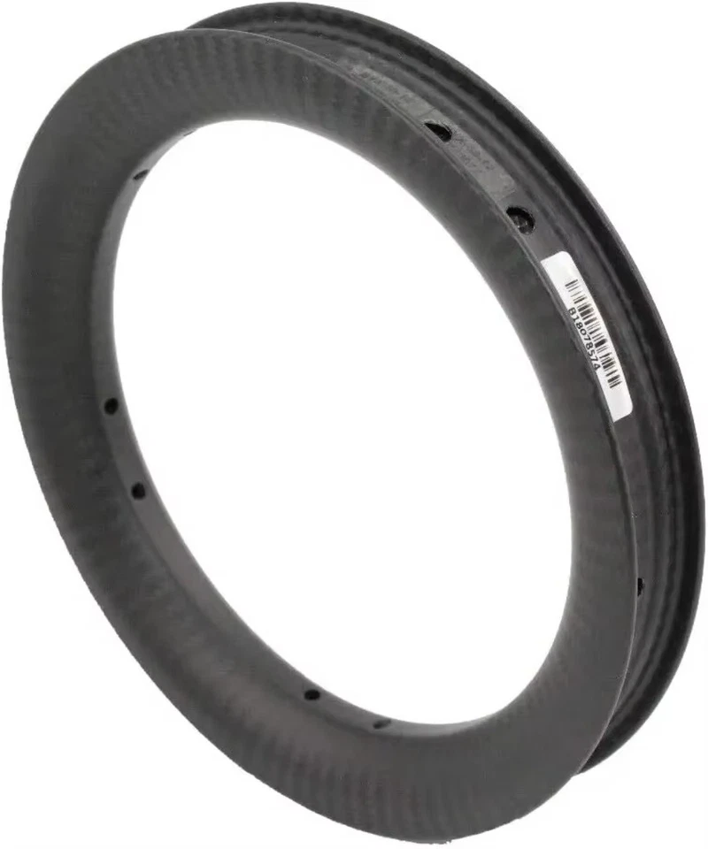 12er 305 Carbon Fiber BMX Bicycle Rim Clincher 36*25mm UD 3K 12K Matte Glossy - Image 2 of 4